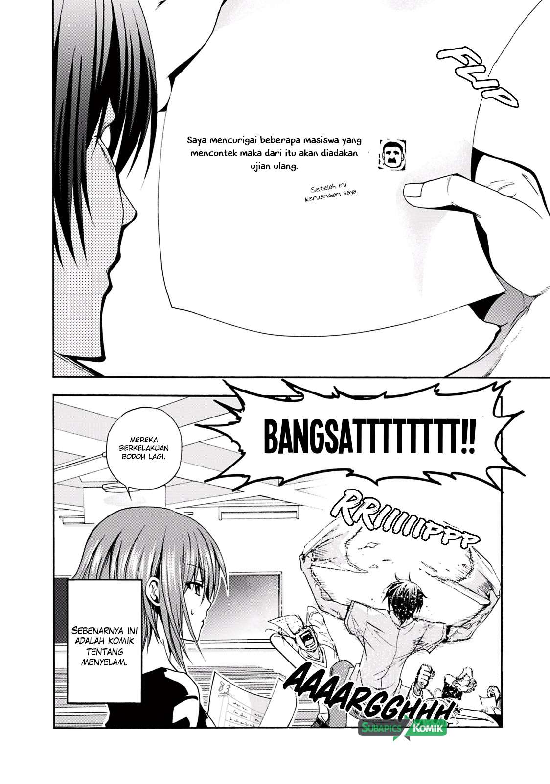 Grand Blue Chapter 8.5 Gambar 16