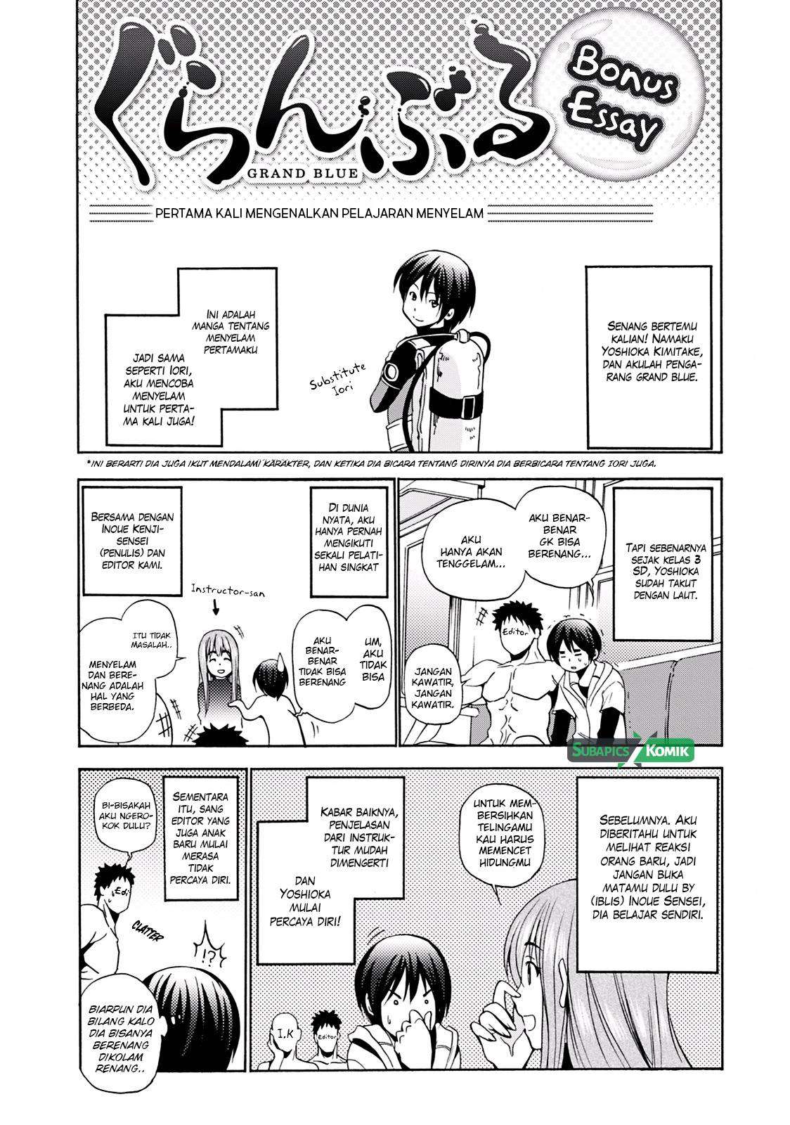 Grand Blue Chapter 8.5 Gambar 18