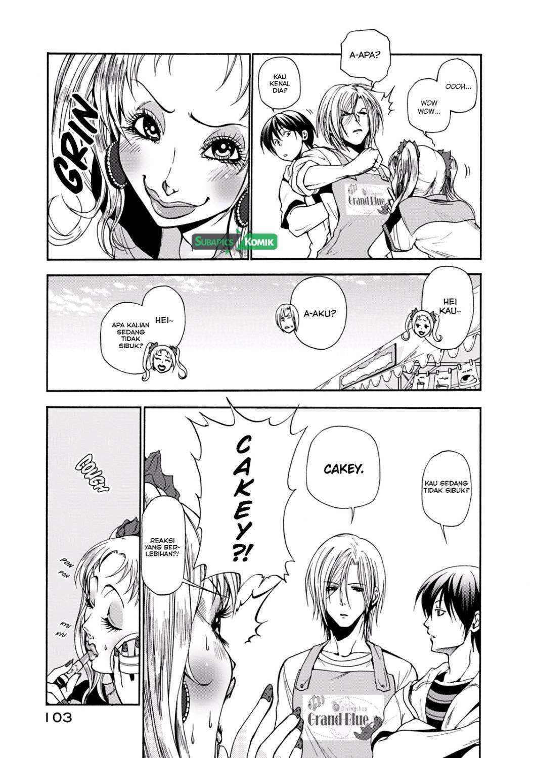 Grand Blue Chapter 7 Gambar 16