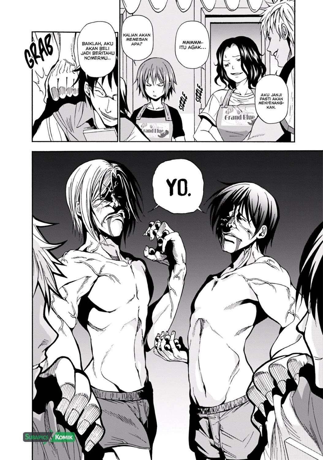 Grand Blue Chapter 7 Gambar 21