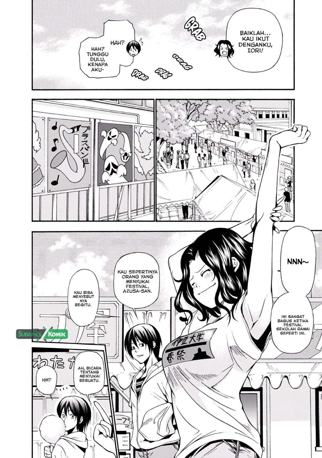 Grand Blue Chapter 7 Gambar 9