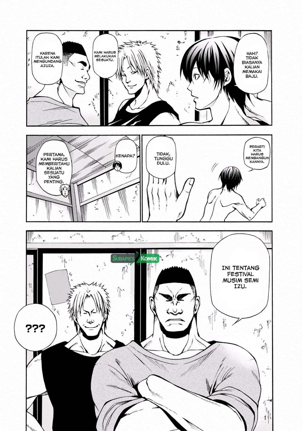 Grand Blue Chapter 6 Gambar 8