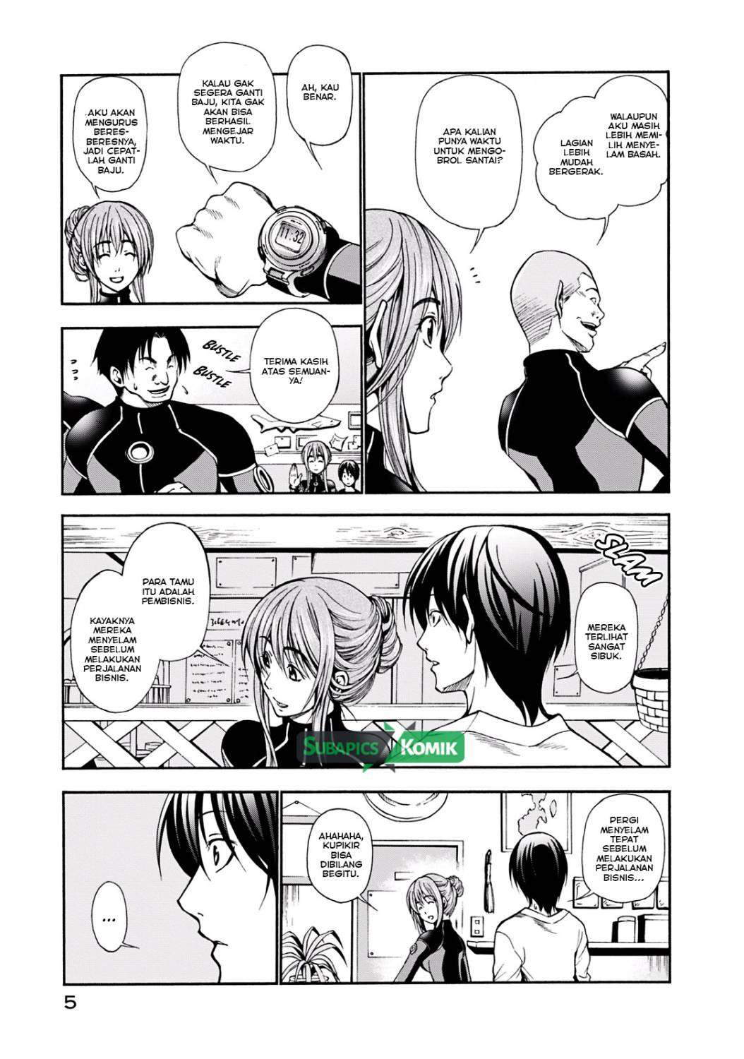 Grand Blue Chapter 5 Gambar 5