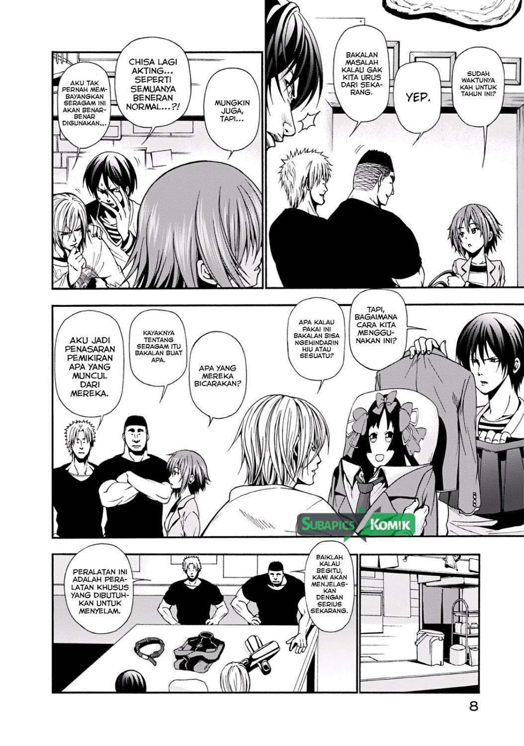 Grand Blue Chapter 5 Gambar 8