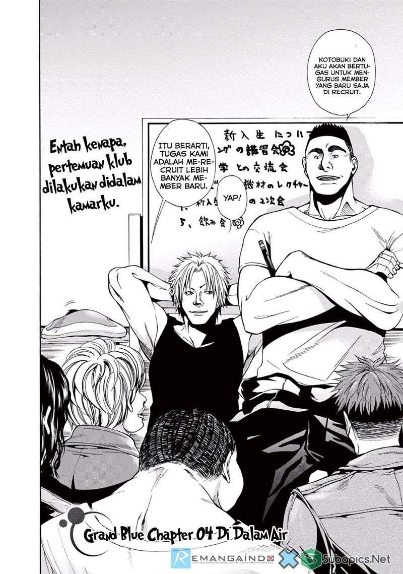 Grand Blue Chapter 4 Gambar 3