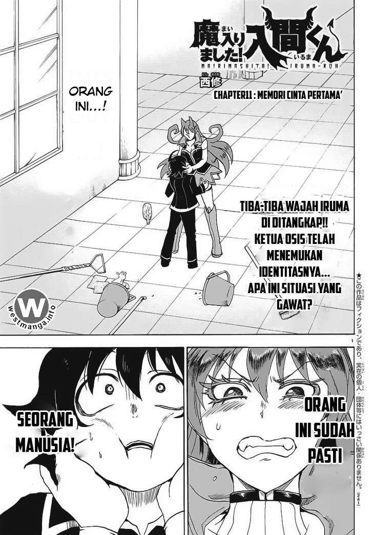 Manga Mairimashita! Iruma-kun Chapter 11 gambar nomor 2