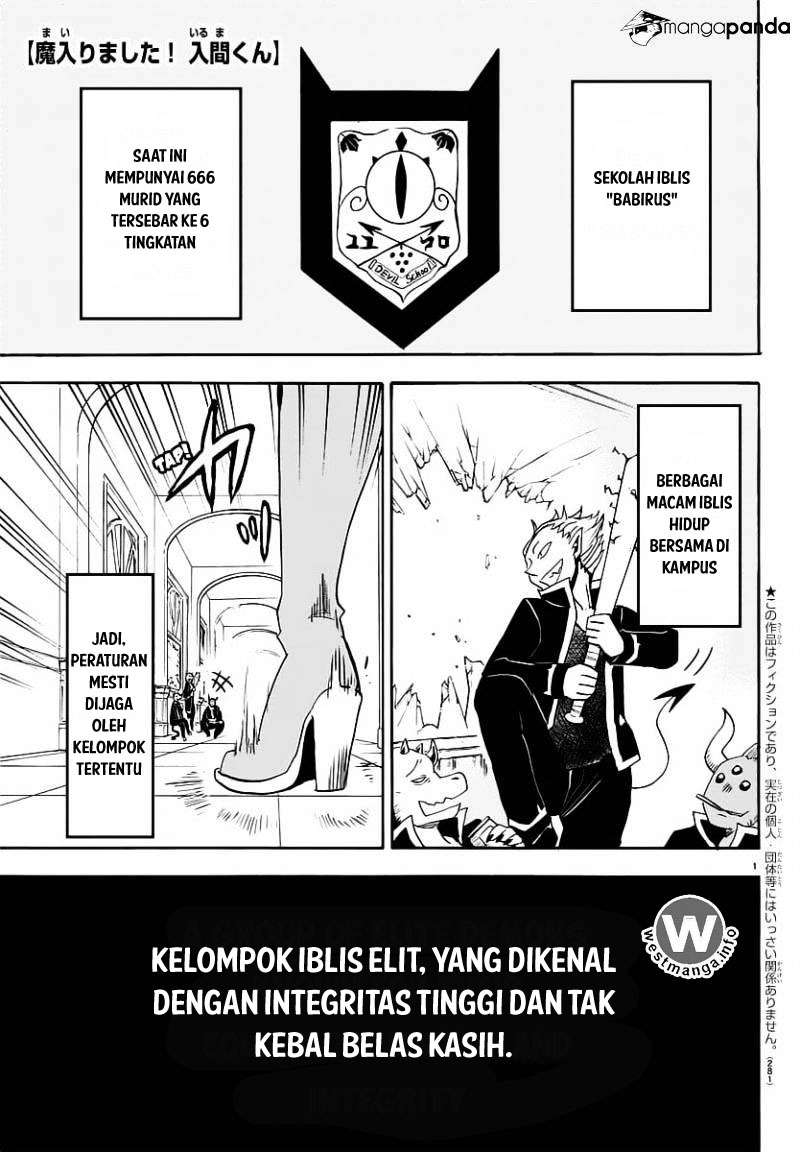 Manga Mairimashita! Iruma-kun Chapter 10 gambar nomor 2