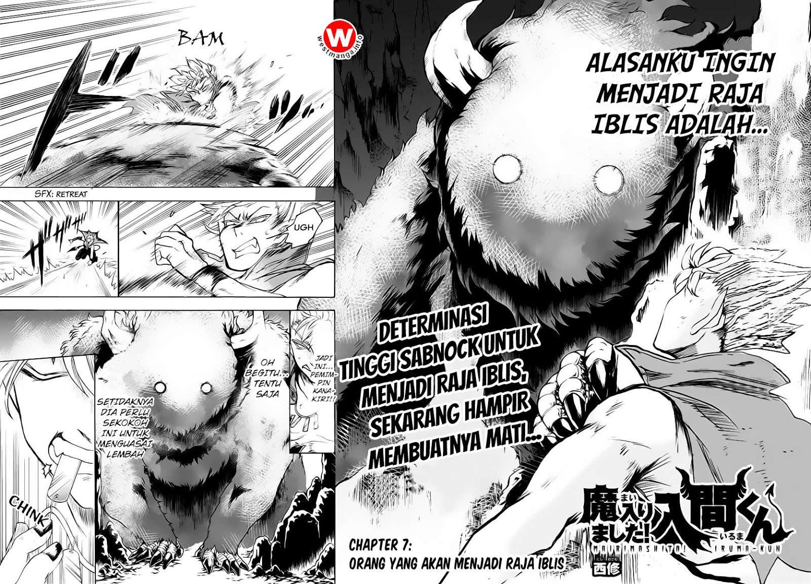 Mairimashita! Iruma-kun Chapter 7 Gambar 3