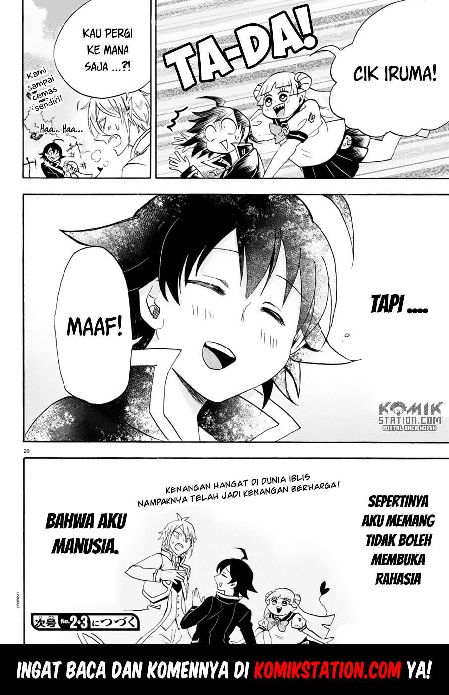 Mairimashita! Iruma-kun Chapter 38 Gambar 22
