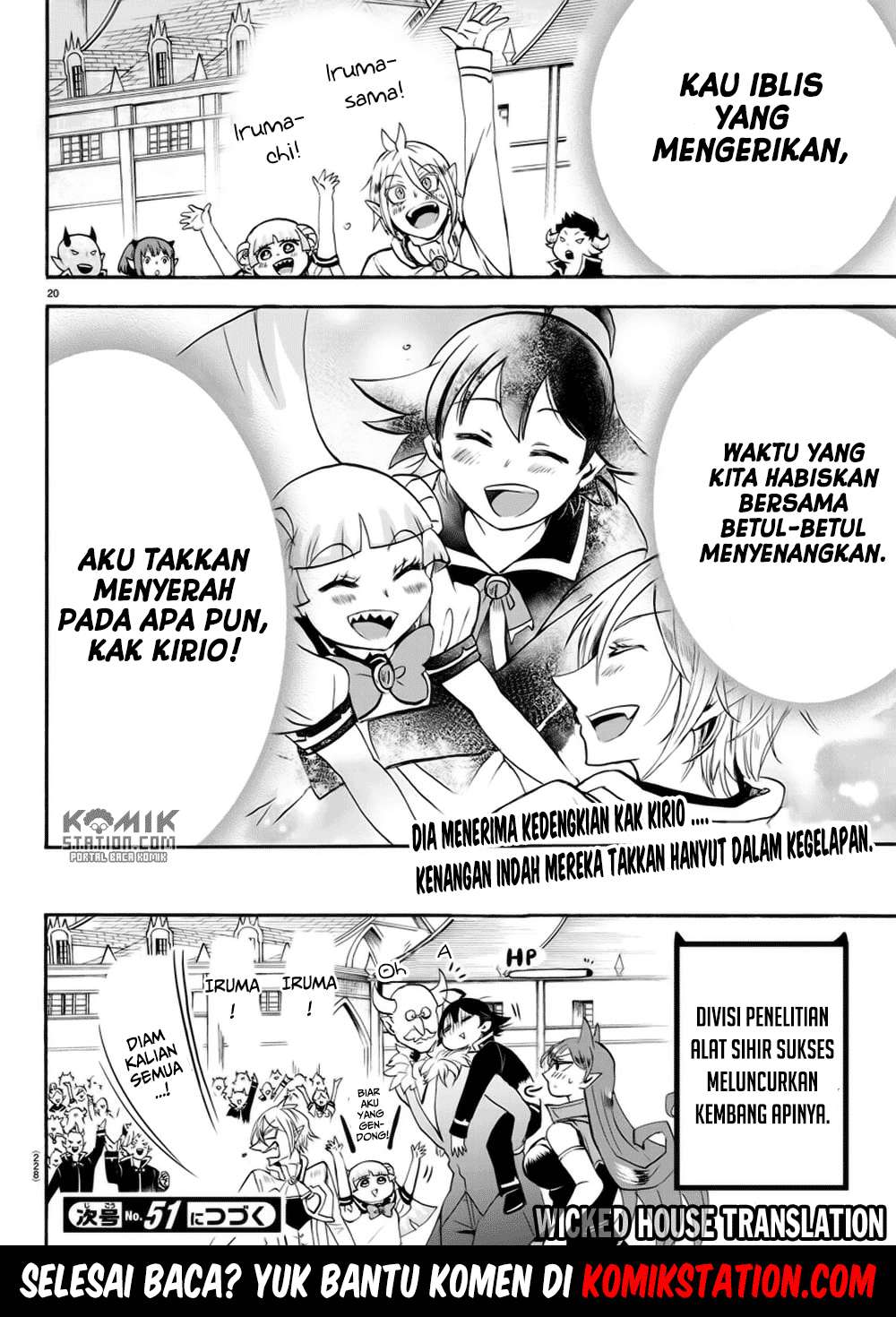 Mairimashita! Iruma-kun Chapter 35 Gambar 20