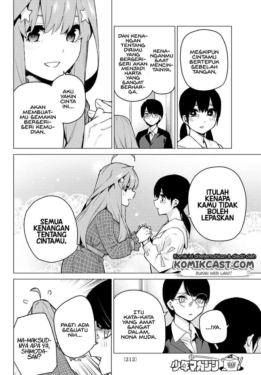 Go-toubun no Hanayome Chapter 118 Gambar 21