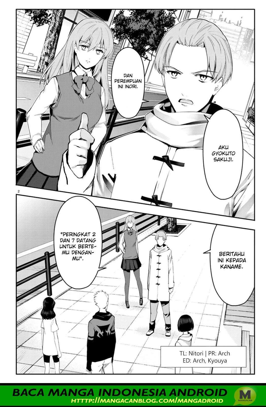 Manga Darwins Game Chapter 61 gambar nomor 2