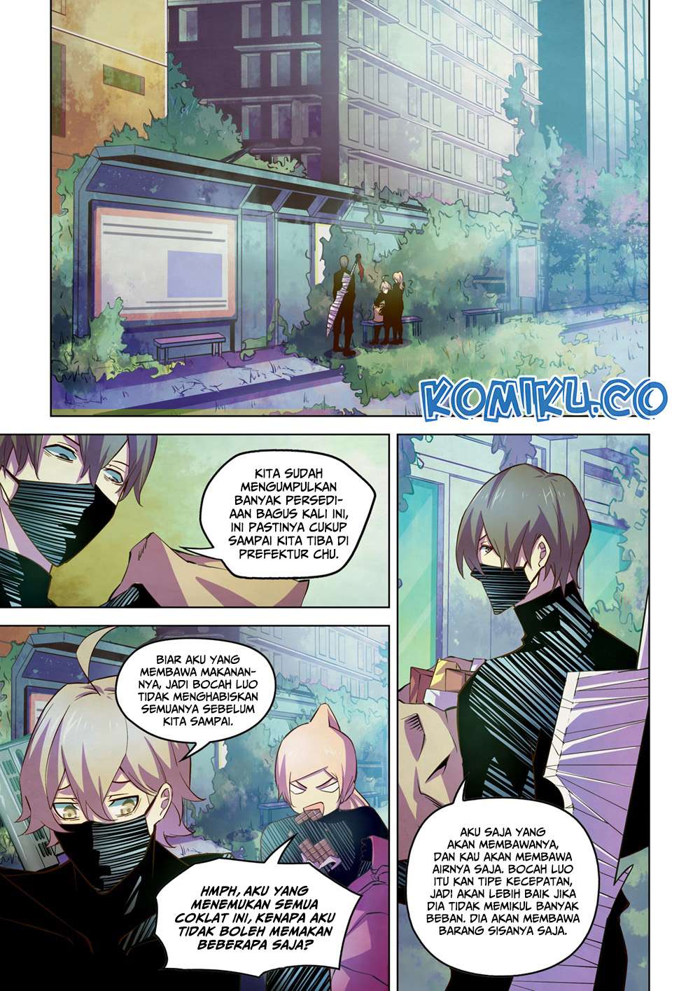 Manhua The Last Human Chapter 208 gambar nomor 2