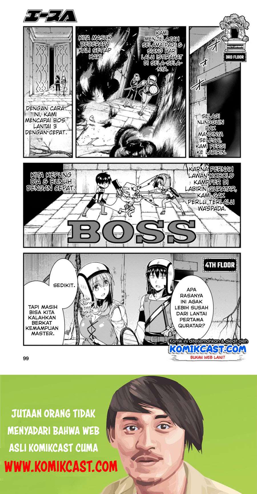 Isekai Meikyuu de Harem wo Chapter 28 Gambar 14