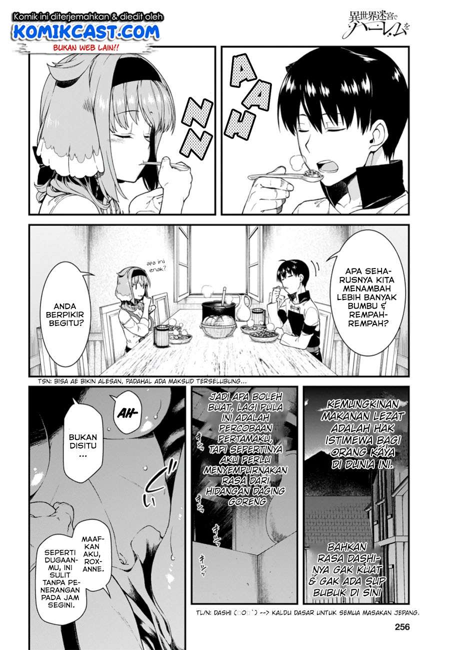 Isekai Meikyuu de Harem wo Chapter 27 Gambar 9