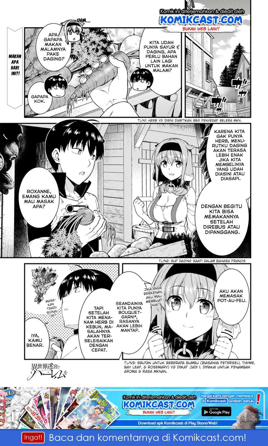 Manga Isekai Meikyuu de Harem wo Chapter 27 gambar nomor 2