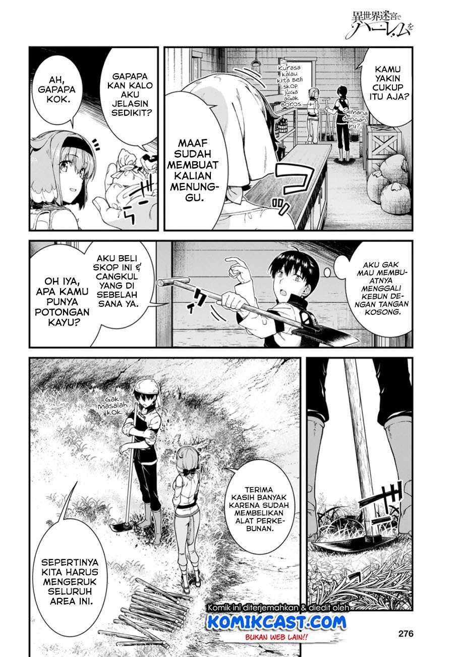 Isekai Meikyuu de Harem wo Chapter 27 Gambar 29