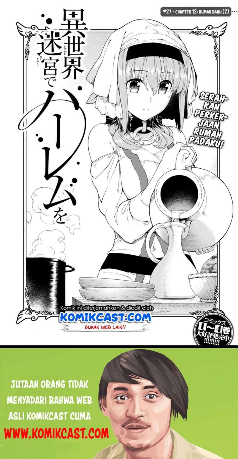 Isekai Meikyuu de Harem wo Chapter 27 Gambar 3