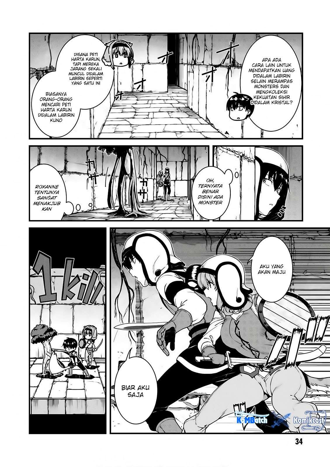 Isekai Meikyuu de Harem wo Chapter 14 Gambar 10