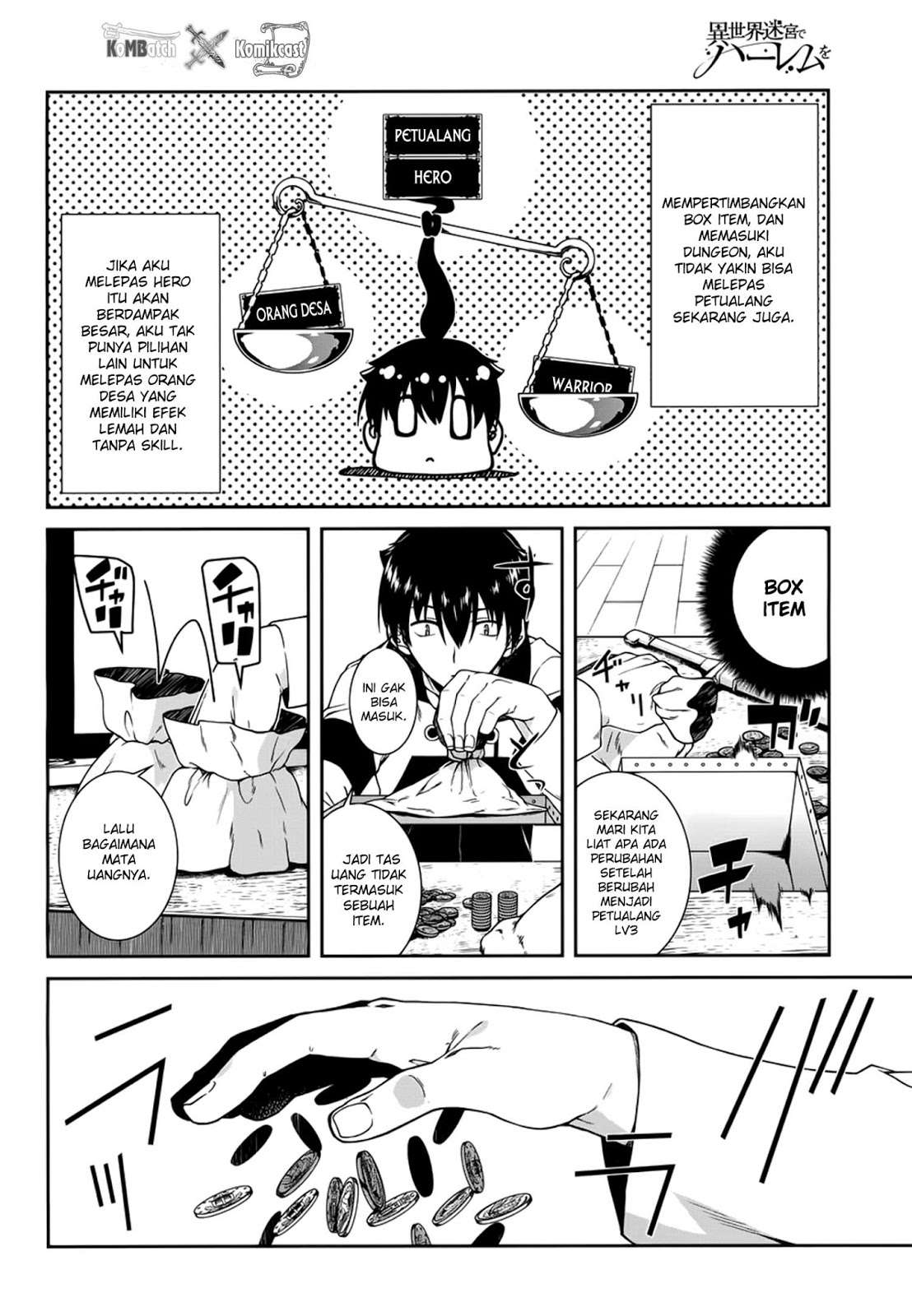 Isekai Meikyuu de Harem wo Chapter 07 Gambar 7