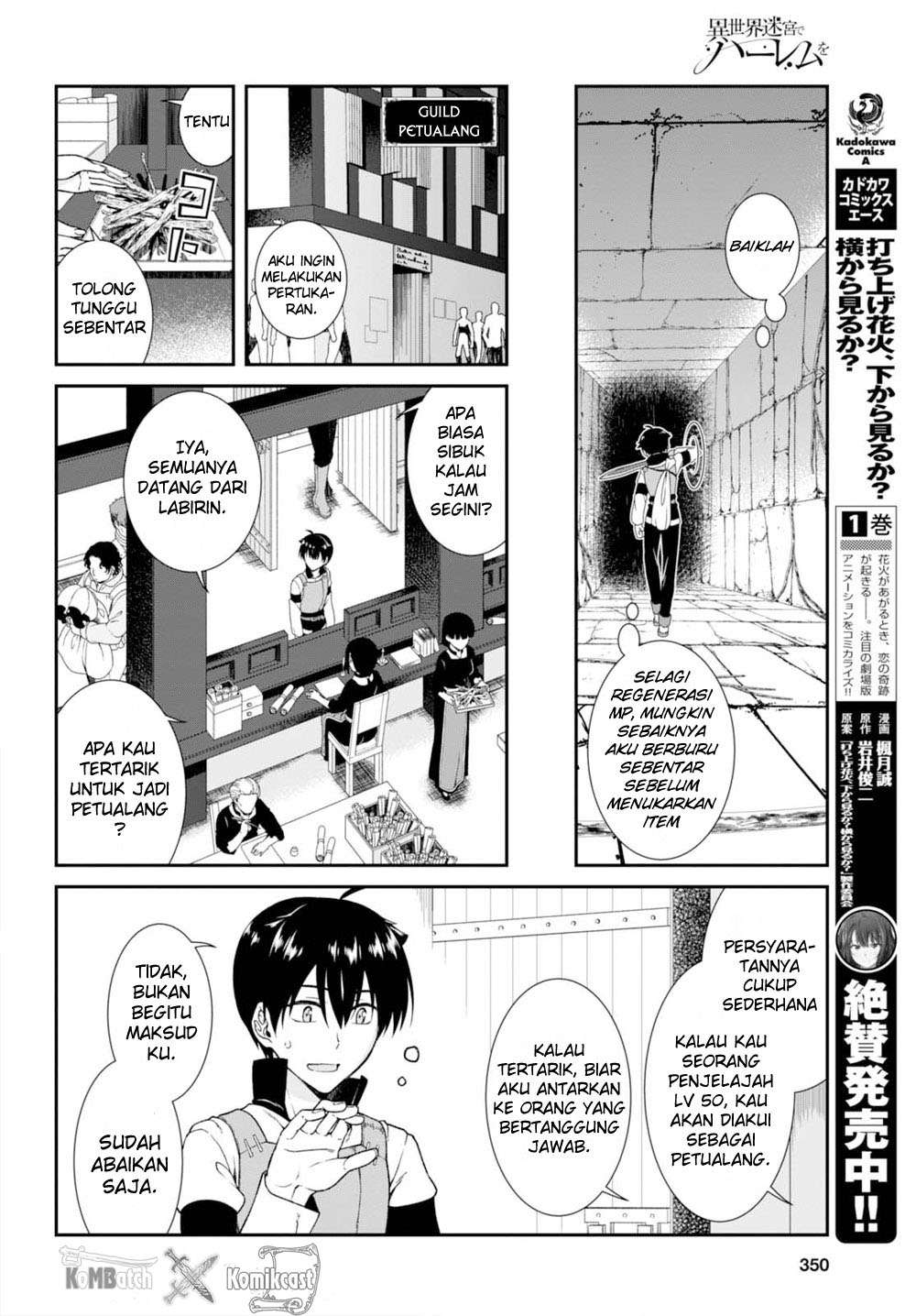 Isekai Meikyuu de Harem wo Chapter 05 Gambar 16