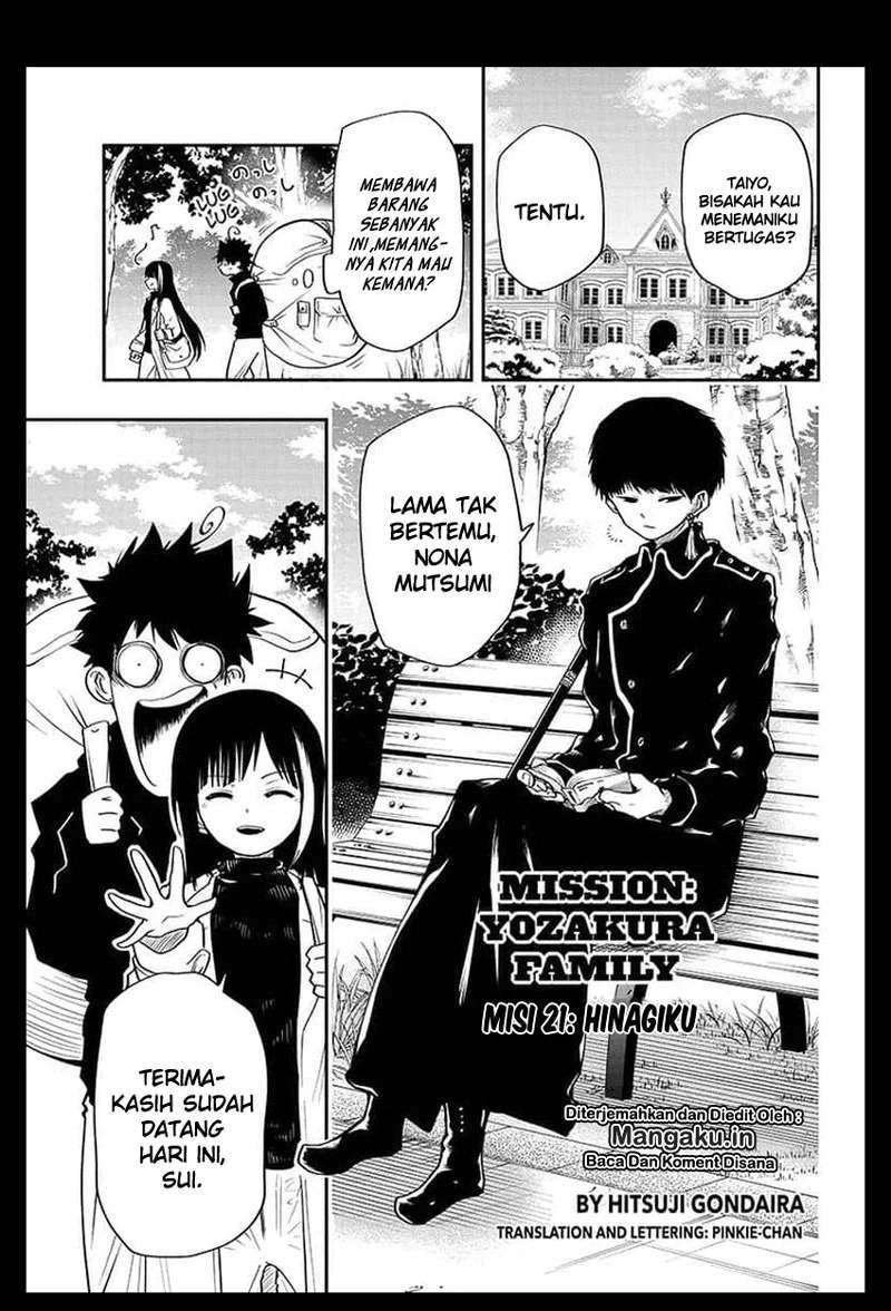 Manga Mission: Yozakura Family Chapter 21 gambar nomor 2