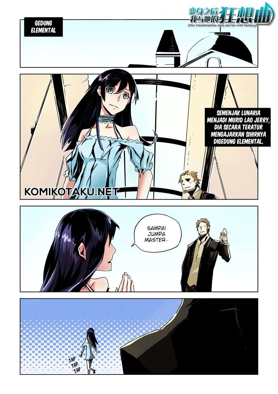 Manhua After Transformation, Mine and Her Wild Fantasy Chapter 10 gambar nomor 2