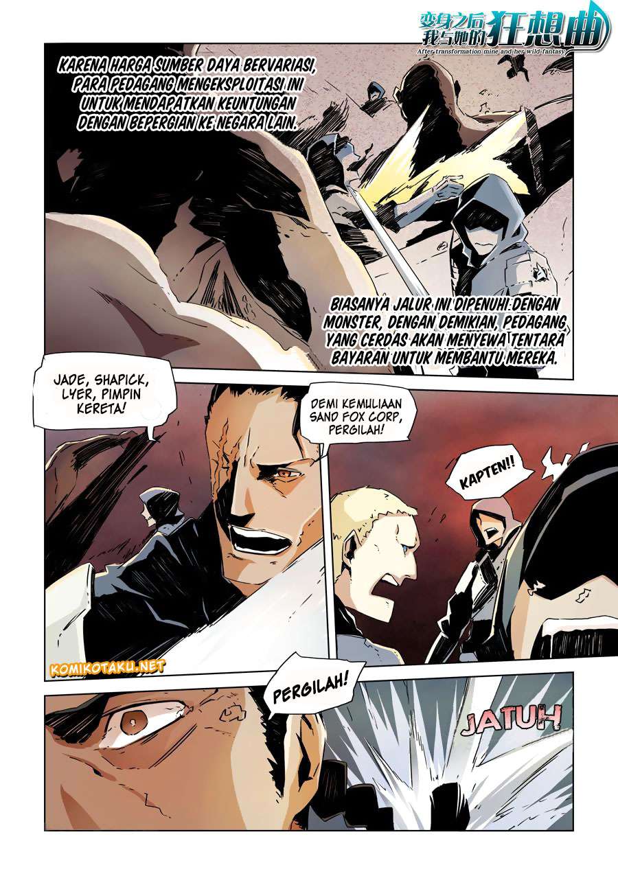 After Transformation, Mine and Her Wild Fantasy Chapter 08 Gambar 3