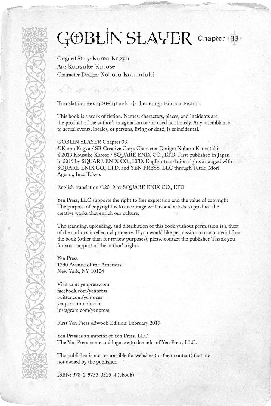 Goblin Slayer Chapter 33 Gambar 36