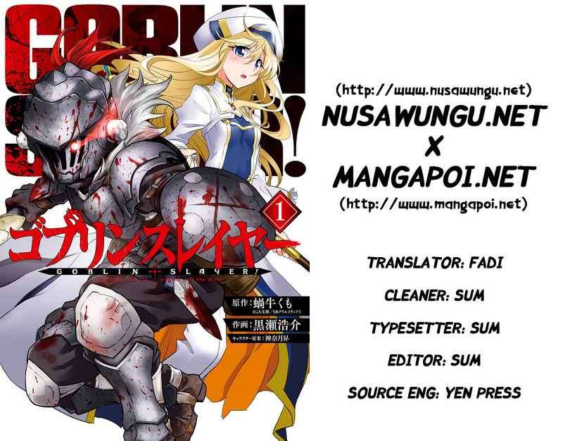 Komik Goblin Slayer Chapter 5 gambar nomor 1