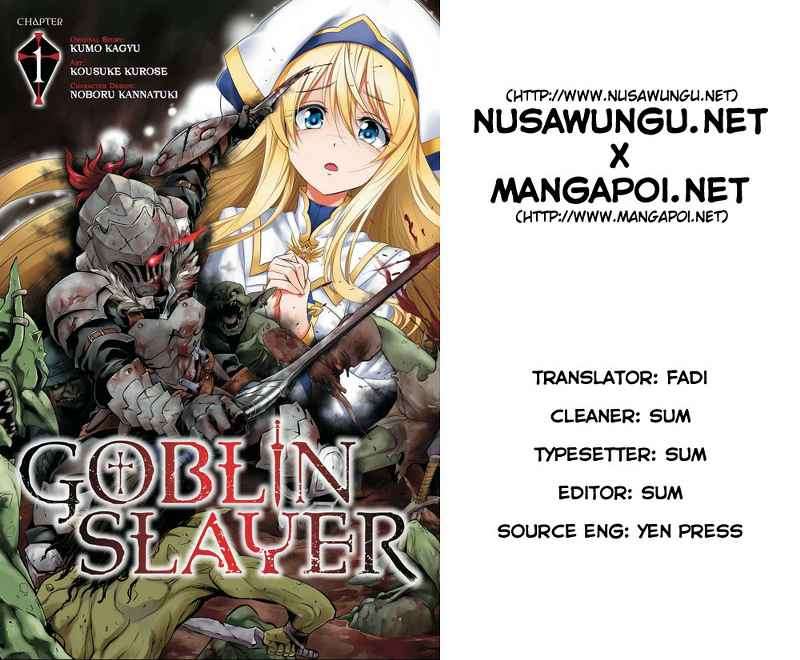 Komik Goblin Slayer Chapter 3 gambar nomor 1