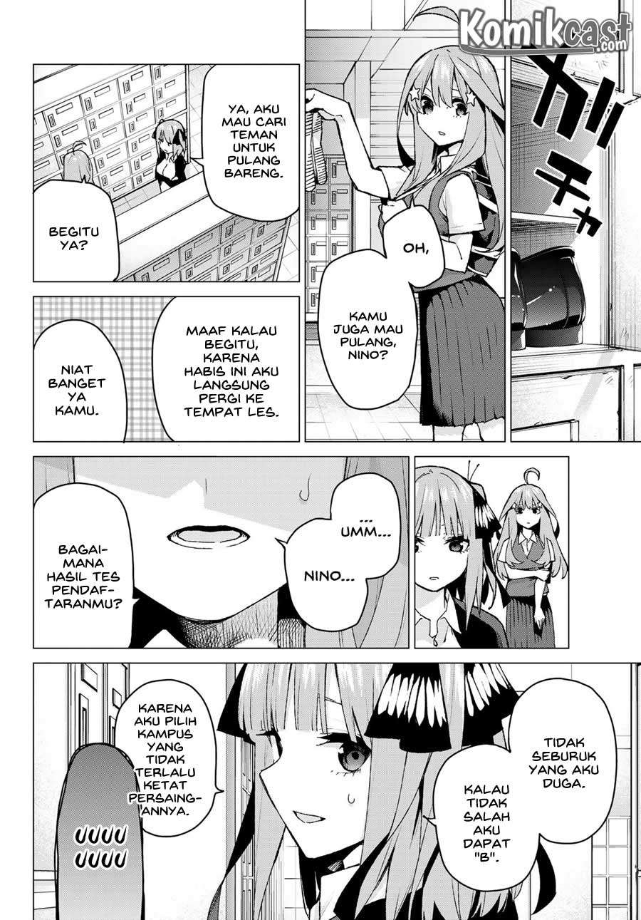 Go-toubun no Hanayome Chapter 97 Gambar 14