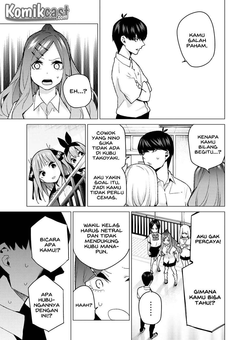 Go-toubun no Hanayome Chapter 97 Gambar 21