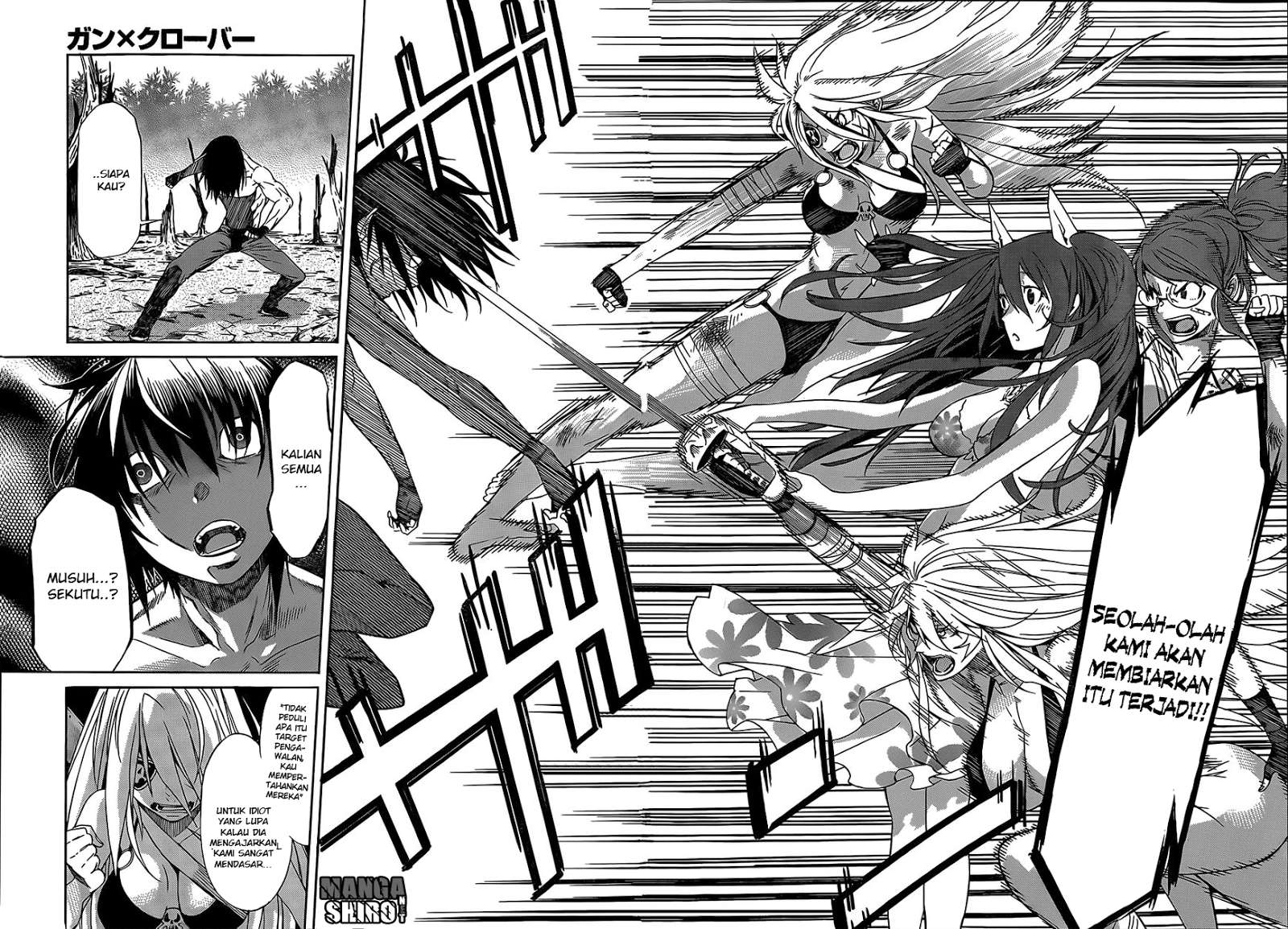 Gun x Clover Chapter 34 Gambar 29