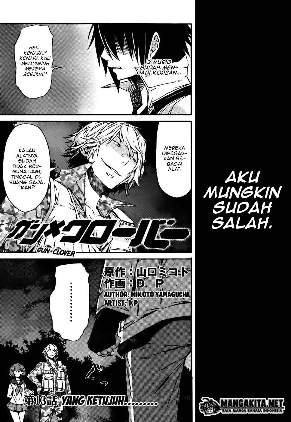 Manga Gun x Clover Chapter 13 gambar nomor 2