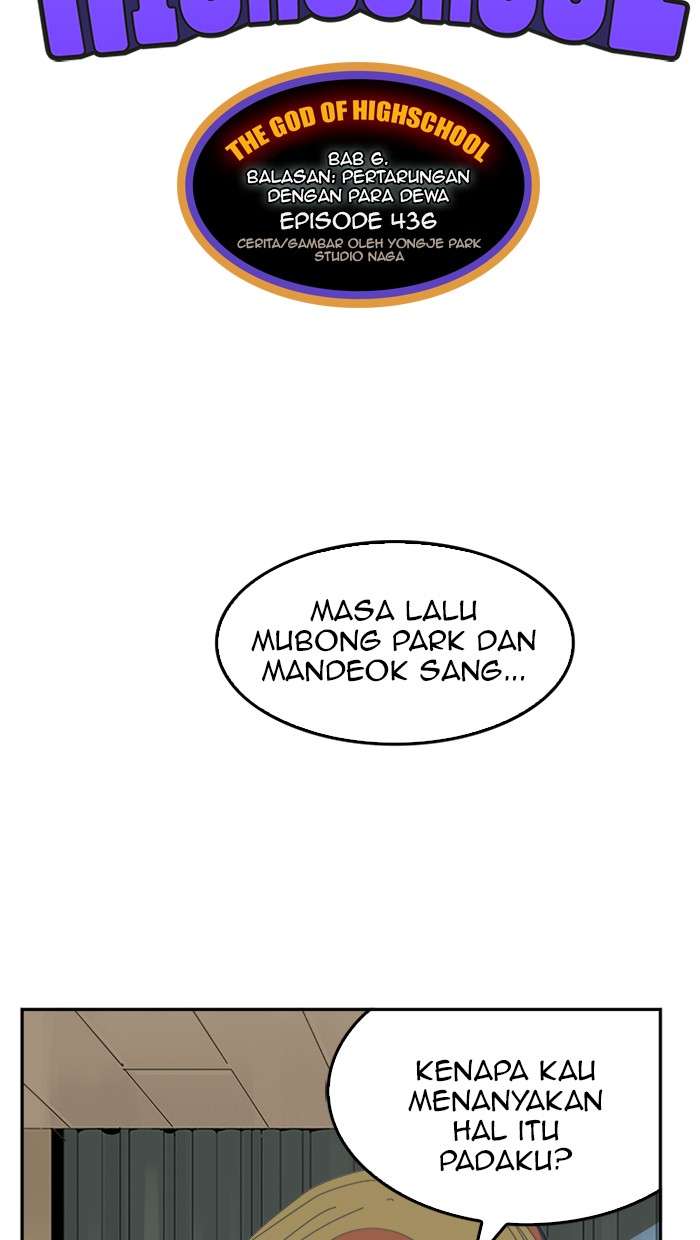 Manhwa The God of High School Chapter 436 gambar nomor 2