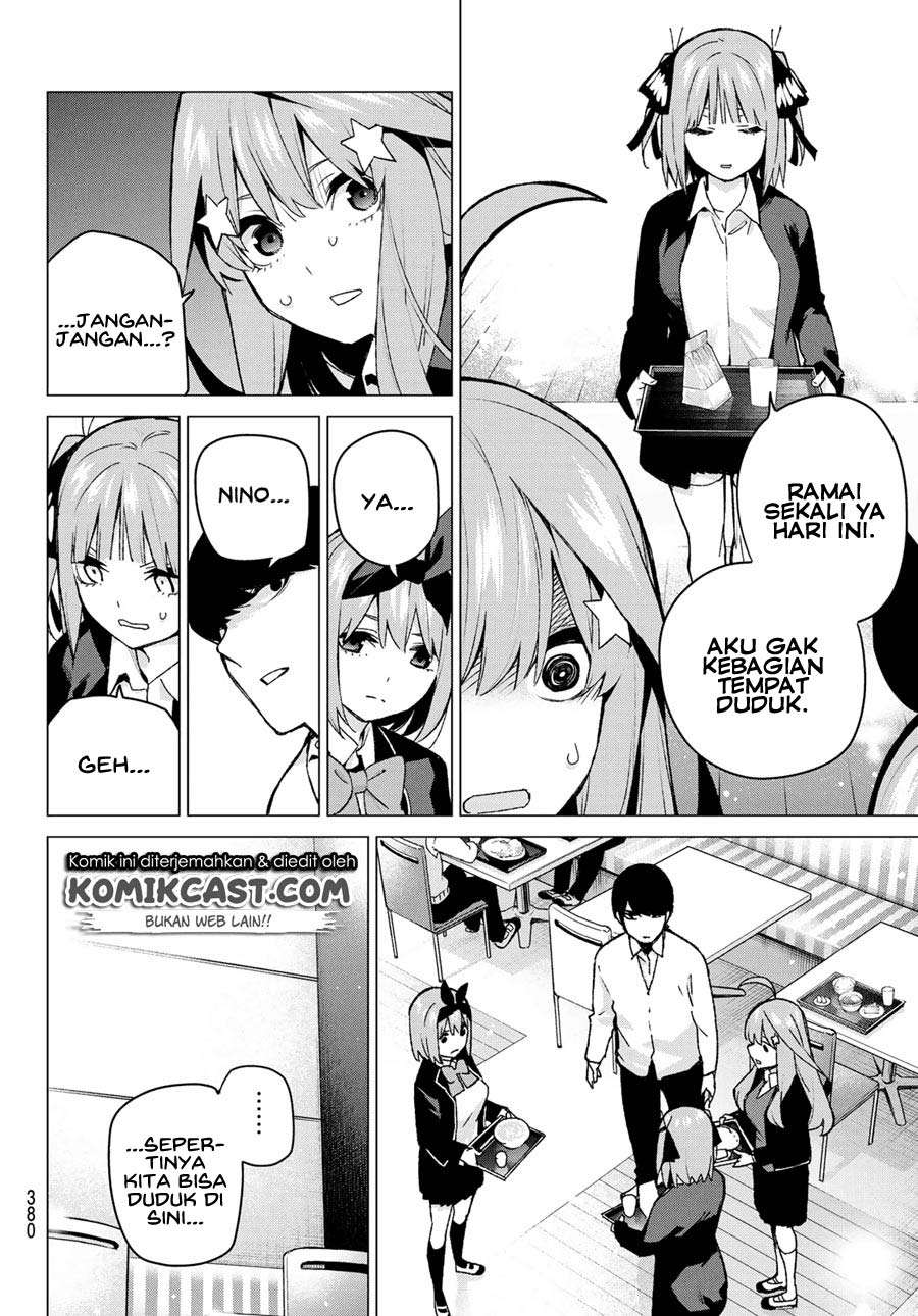 Go-toubun no Hanayome Chapter 117 Gambar 10