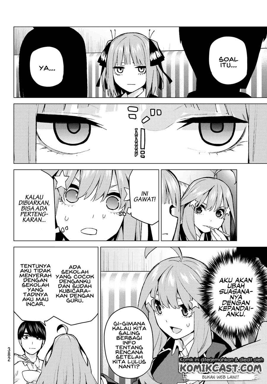Go-toubun no Hanayome Chapter 117 Gambar 12