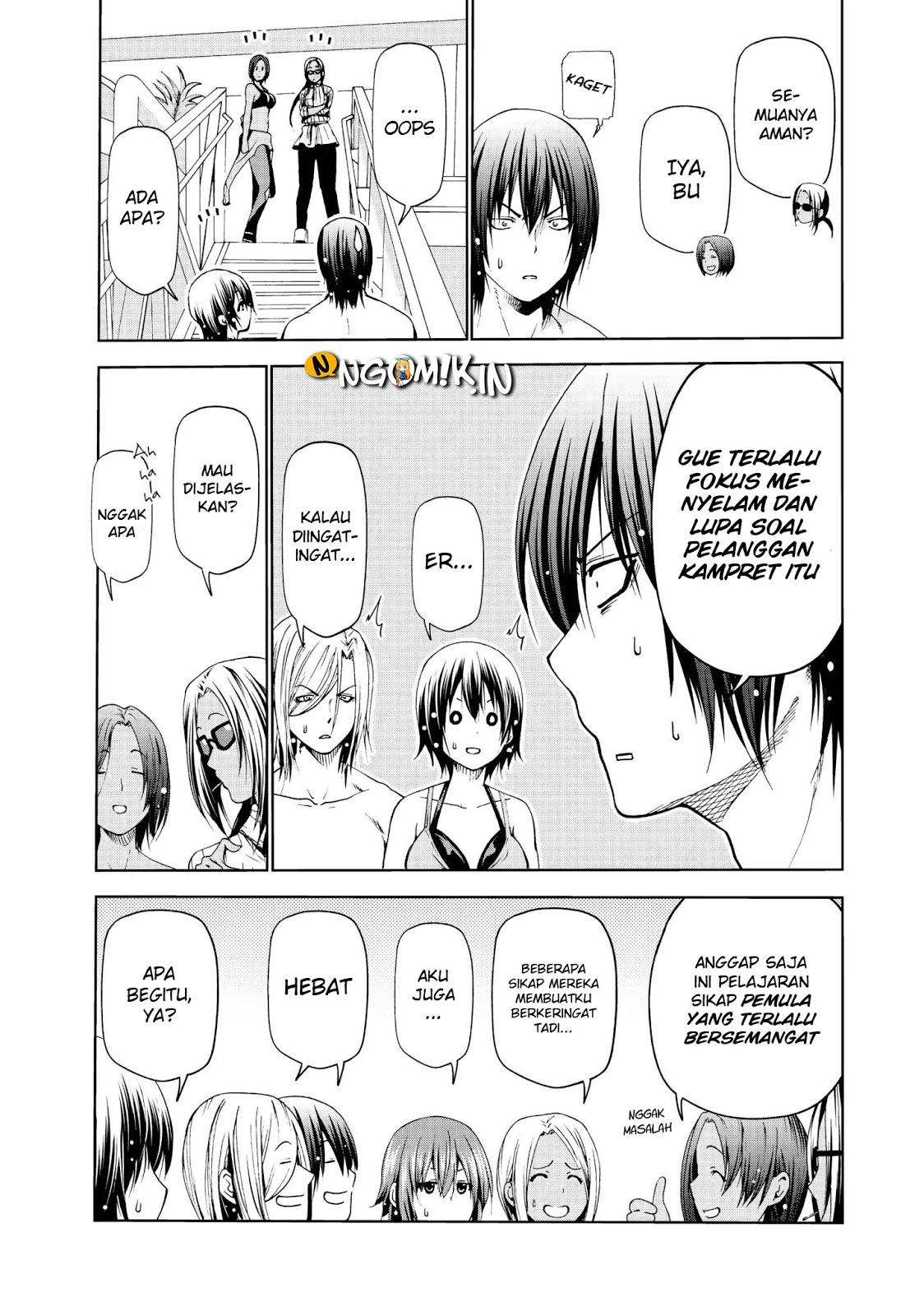 Grand Blue Chapter 51 Gambar 34