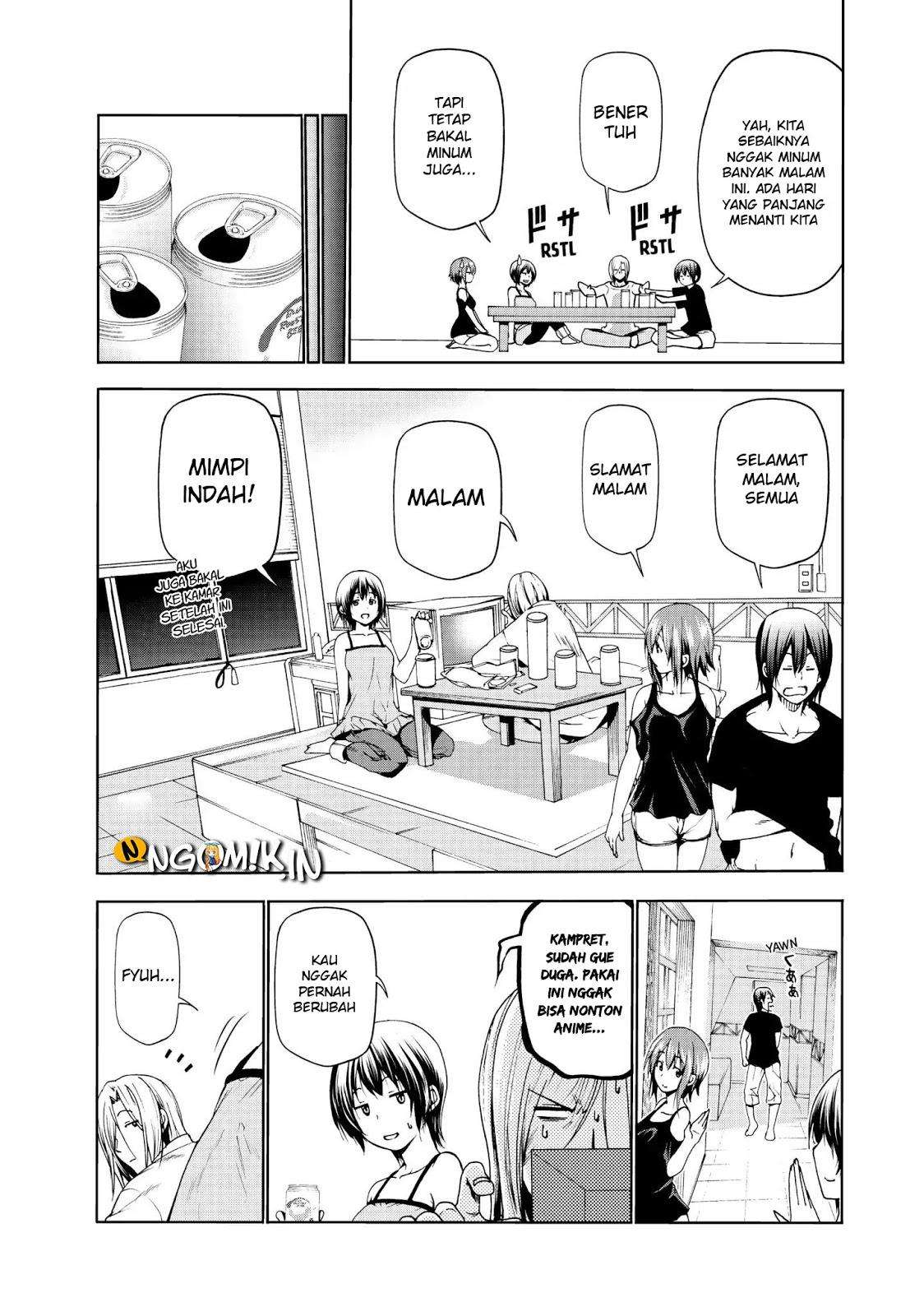 Grand Blue Chapter 51 Gambar 38