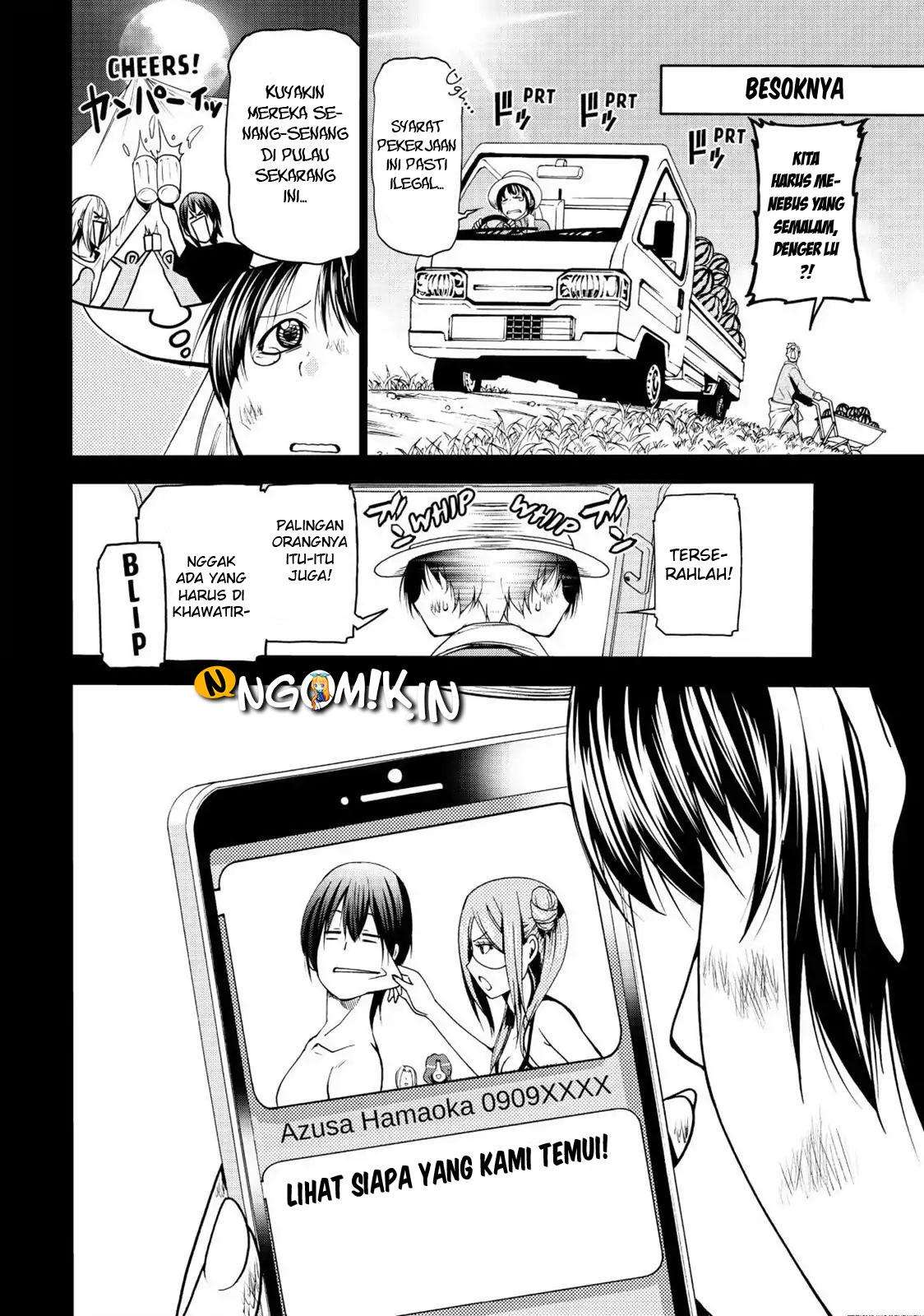 Grand Blue Chapter 50 Gambar 17