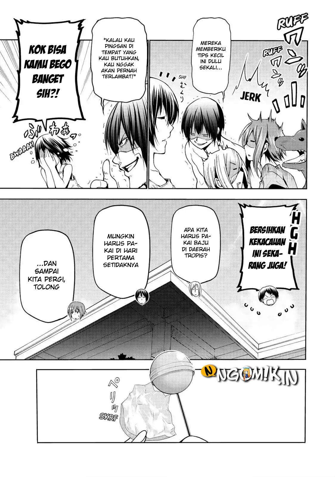 Grand Blue Chapter 50 Gambar 40