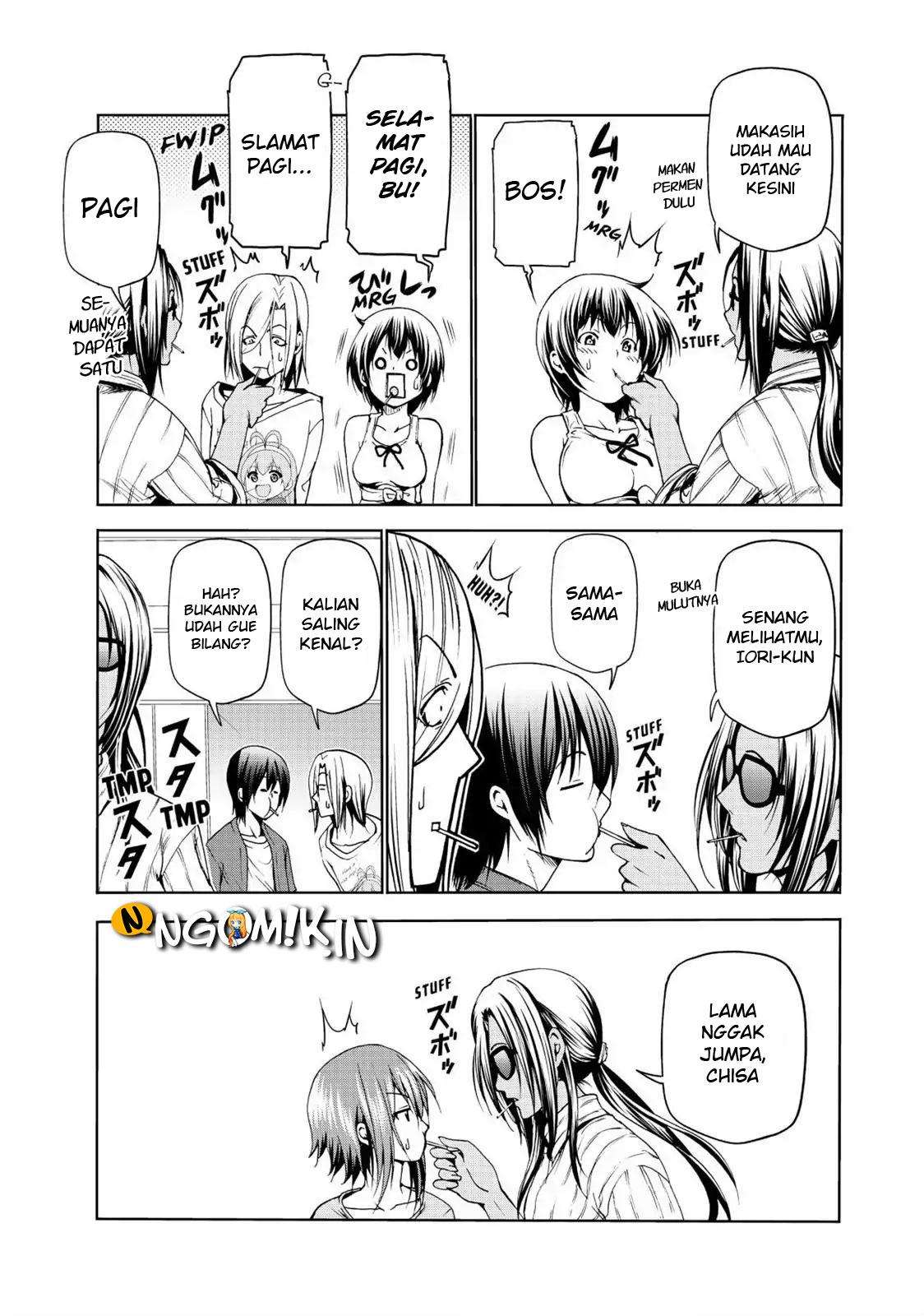 Grand Blue Chapter 50 Gambar 42