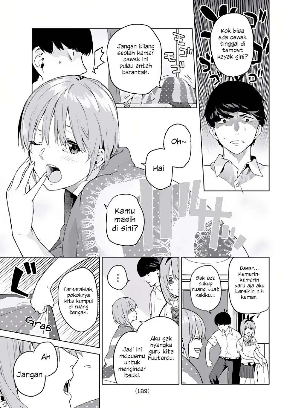 Go-toubun no Hanayome Chapter 2 Gambar 12