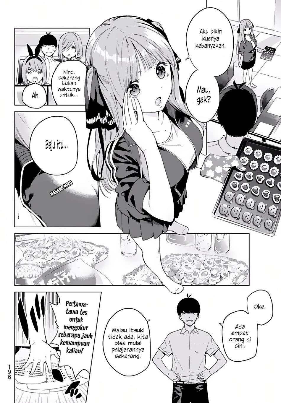 Go-toubun no Hanayome Chapter 2 Gambar 19