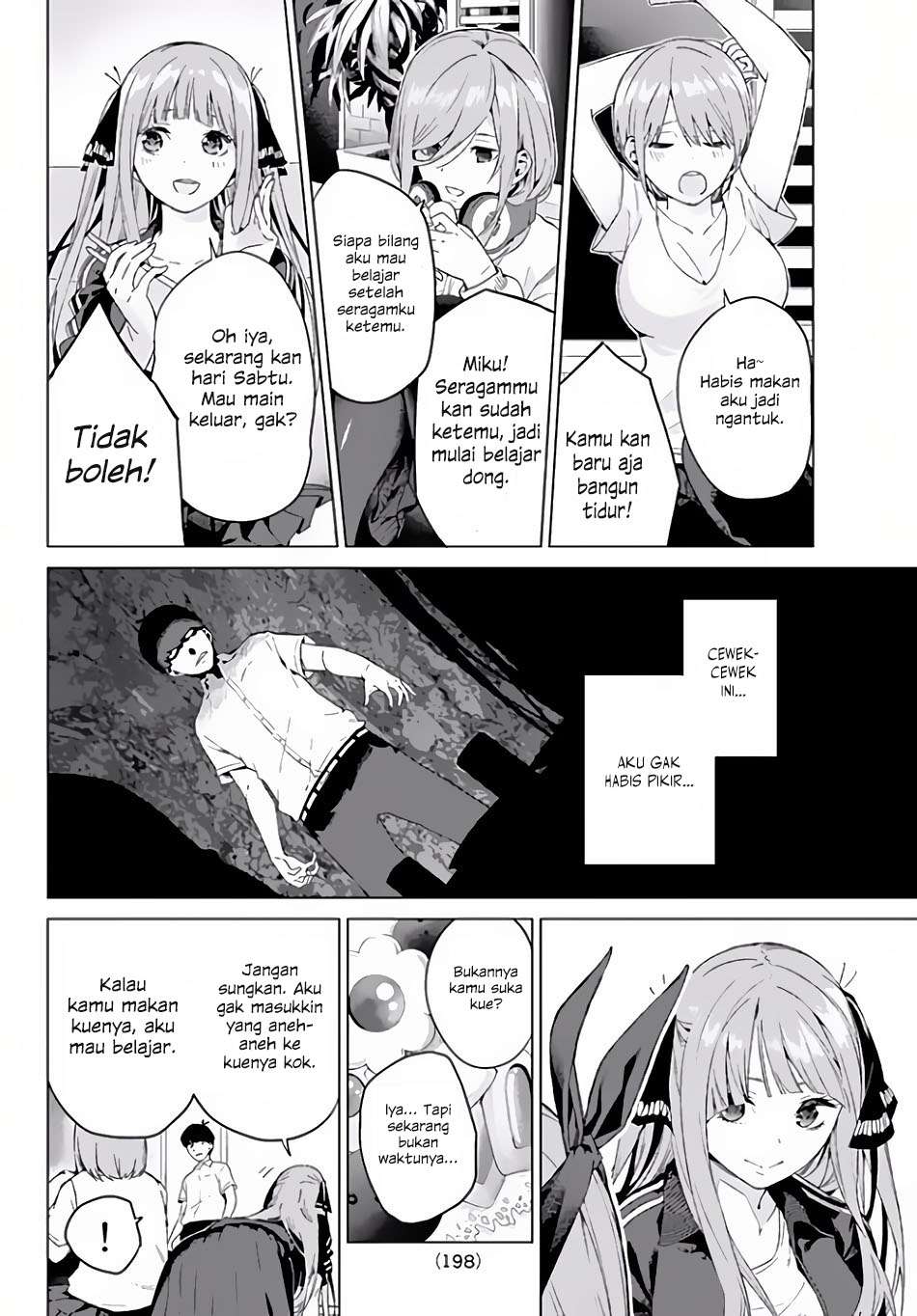 Go-toubun no Hanayome Chapter 2 Gambar 21