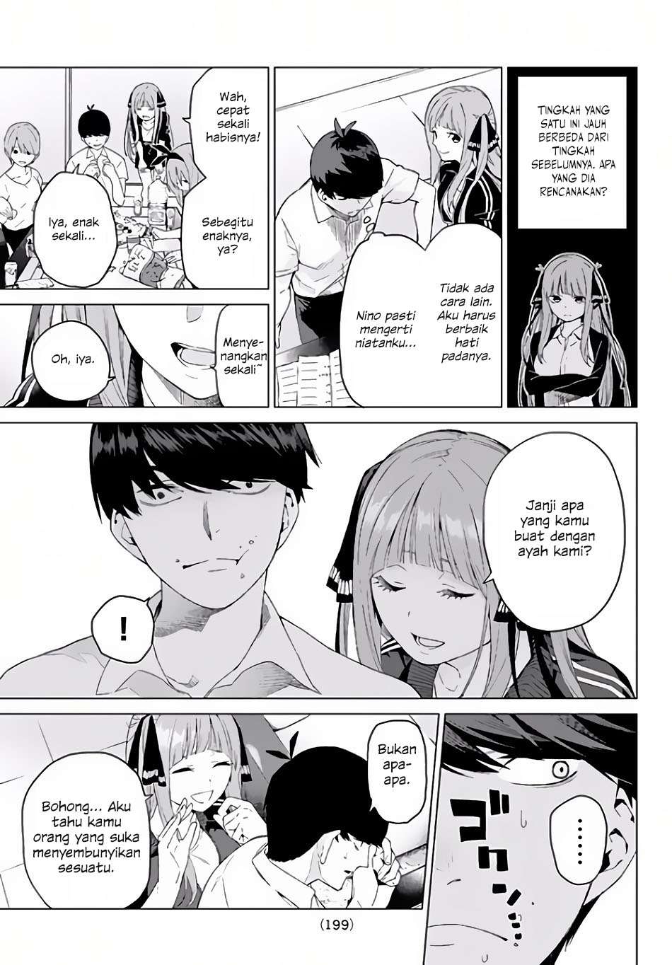 Go-toubun no Hanayome Chapter 2 Gambar 22