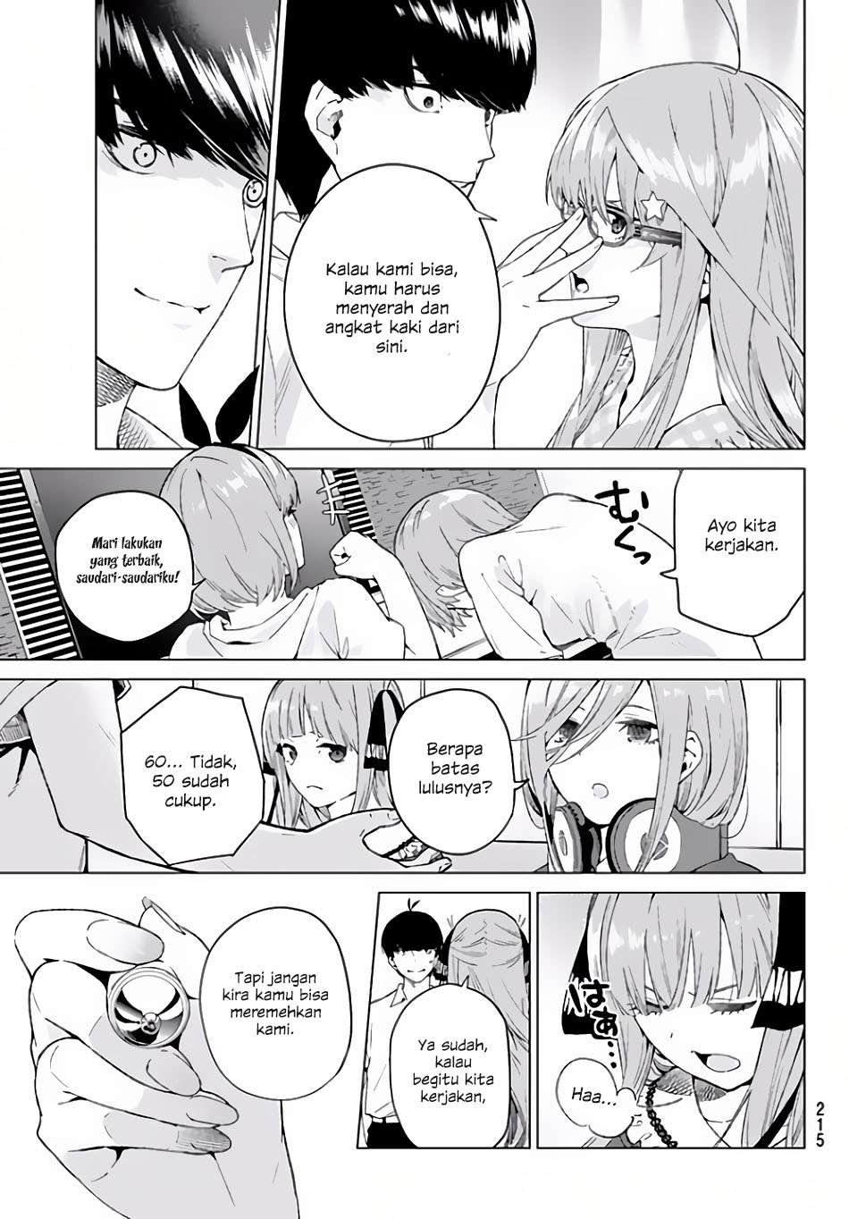 Go-toubun no Hanayome Chapter 2 Gambar 38