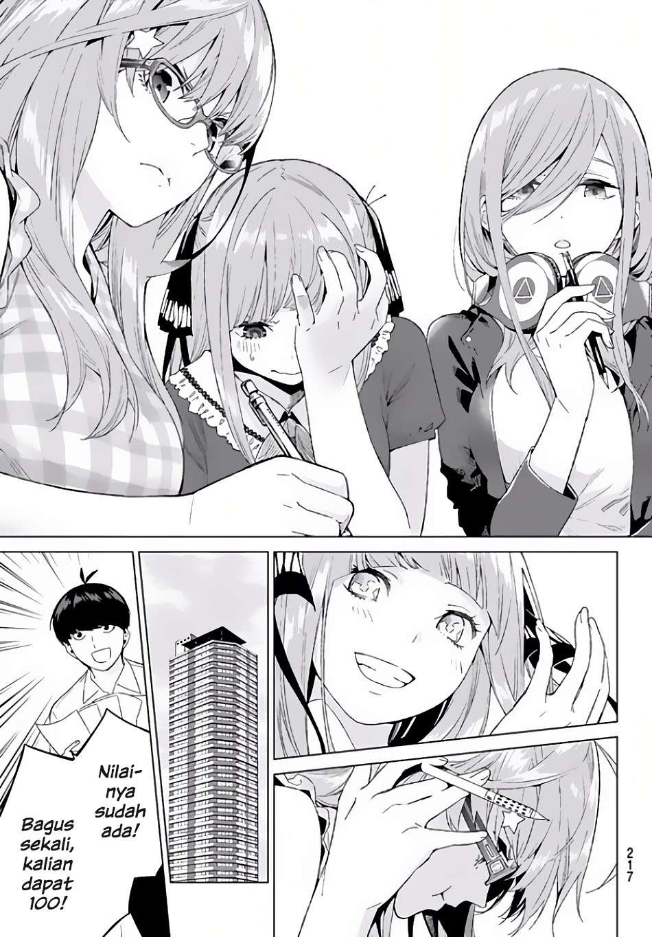 Go-toubun no Hanayome Chapter 2 Gambar 40