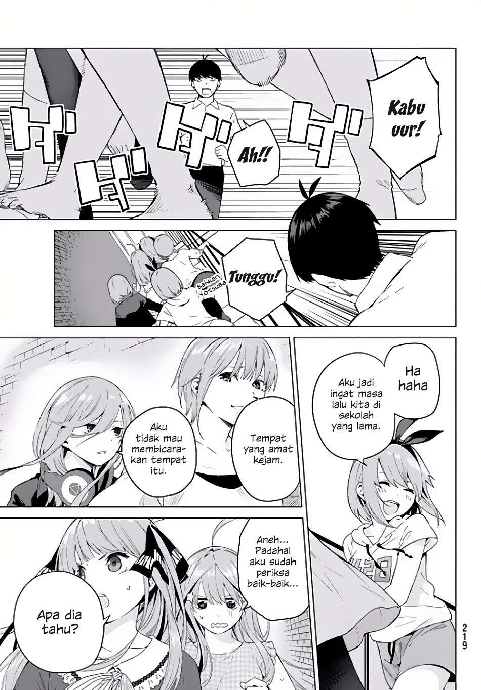 Go-toubun no Hanayome Chapter 2 Gambar 42